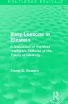 Routledge Revivals: Easy Lessons in Einstein (1922) cover