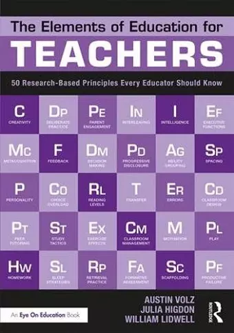 The Elements of Education for Teachers cover