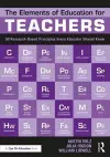 The Elements of Education for Teachers cover