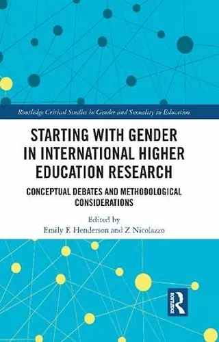 Starting with Gender in International Higher Education Research cover