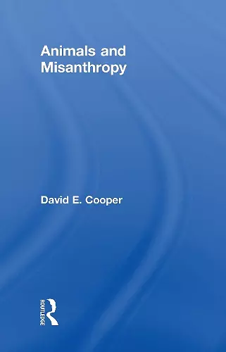 Animals and Misanthropy cover