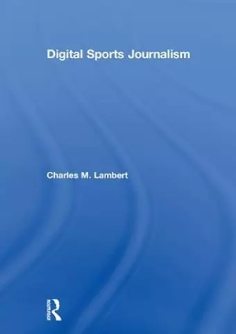 Digital Sports Journalism cover