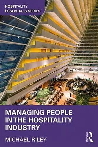 Managing People in the Hospitality Industry cover