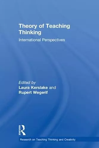 Theory of Teaching Thinking cover