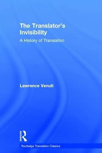 The Translator's Invisibility cover