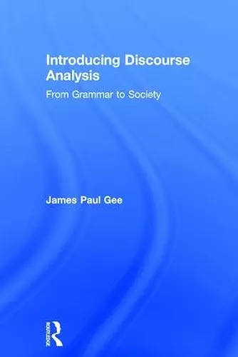 Introducing Discourse Analysis cover