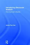 Introducing Discourse Analysis cover