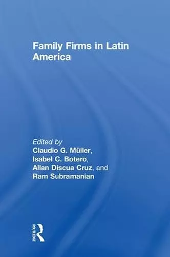 Family Firms in Latin America cover