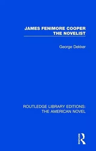 James Fenimore Cooper the Novelist cover