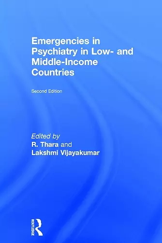 Emergencies in Psychiatry in Low- and Middle-income Countries cover