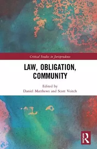 Law, Obligation, Community cover