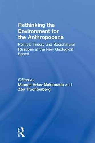 Rethinking the Environment for the Anthropocene cover