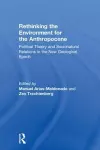 Rethinking the Environment for the Anthropocene cover