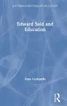 Edward Said and Education cover