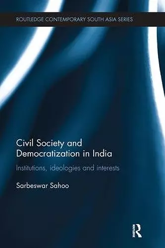 Civil Society and Democratization in India cover