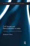 Civil Society and Democratization in India cover