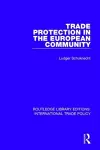 Trade Protection in the European Community cover