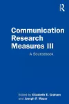 Communication Research Measures III cover