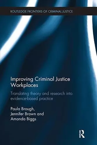 Improving Criminal Justice Workplaces cover