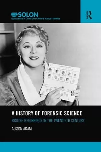 A History of Forensic Science cover