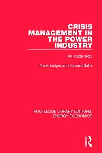 Crisis Management in the Power Industry cover