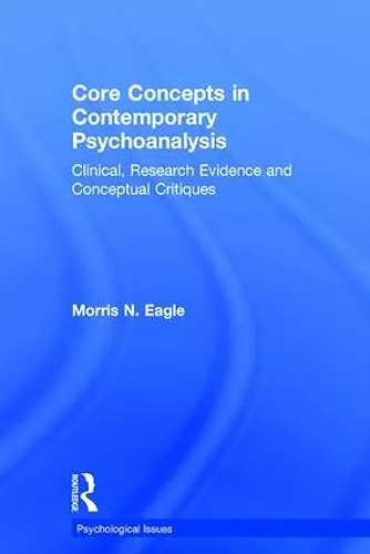 Core Concepts in Contemporary Psychoanalysis cover