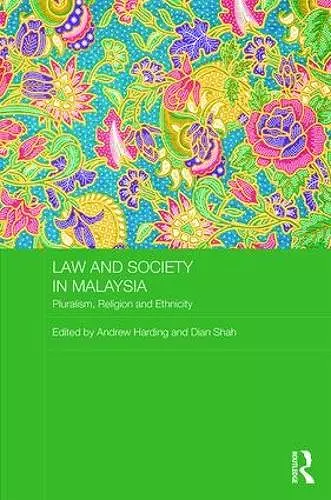 Law and Society in Malaysia cover
