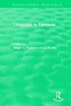 Routledge Revivals: Language in Tanzania (1980) cover