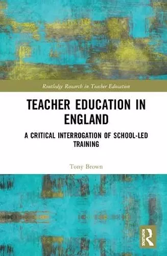 Teacher Education in England cover