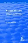 Routledge Revivals: Neglected Powers (1971) cover