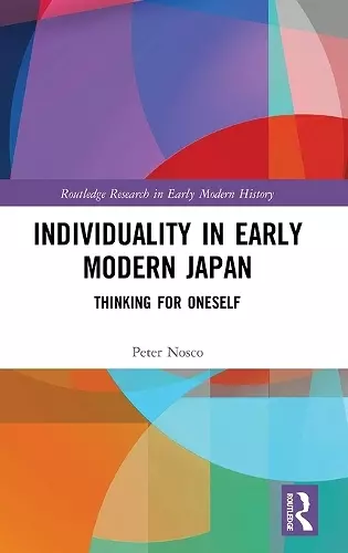 Individuality in Early Modern Japan cover