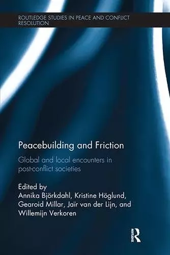 Peacebuilding and Friction cover