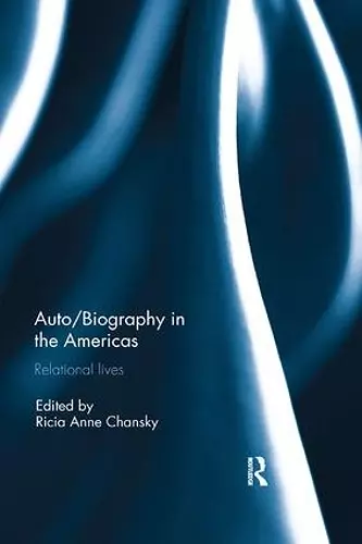 Auto/Biography in the Americas cover