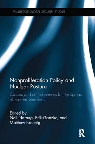 Nonproliferation Policy and Nuclear Posture cover