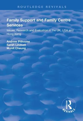 Family Support and Family Centre Services cover