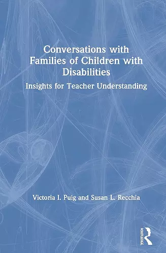 Conversations with Families of Children with Disabilities cover