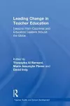 Leading Change in Teacher Education cover