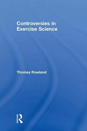 Controversies in Exercise Science cover