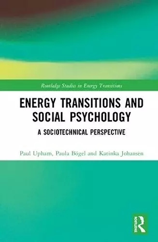 Energy Transitions and Social Psychology cover