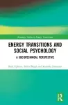 Energy Transitions and Social Psychology cover