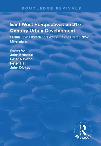 East West Perspectives on 21st Century Urban Development cover