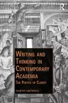 Writing and Thinking in Contemporary Academia cover