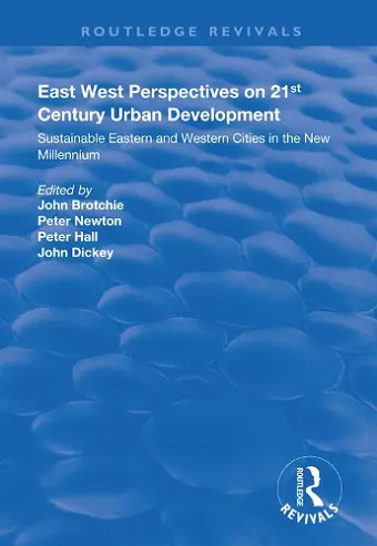 East West Perspectives on 21st Century Urban Development cover