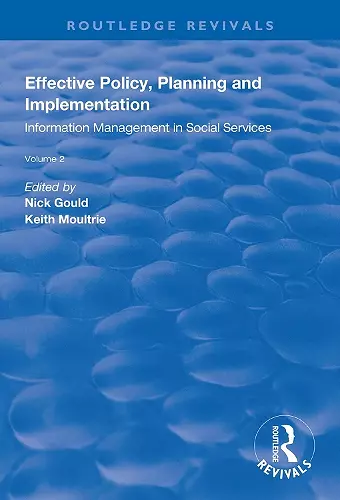 Effective Policy, Planning and Implementation cover