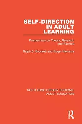 Self-direction in Adult Learning cover