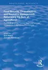 Food Security, Diversification and Resource Management: Refocusing the Role of Agriculture? cover