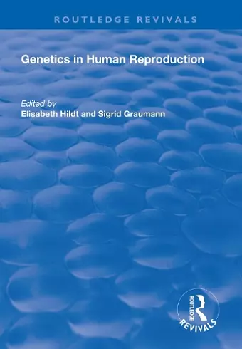 Genetics in Human Reproduction cover