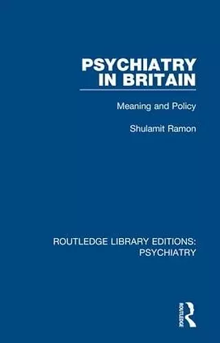 Psychiatry in Britain cover