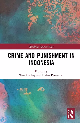 Crime and Punishment in Indonesia cover