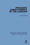 Prosodic Constituency in the Lexicon cover